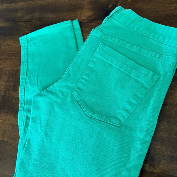 J.Crew Green Matchstick Jeans – Size 28 - Picture 5 of 8